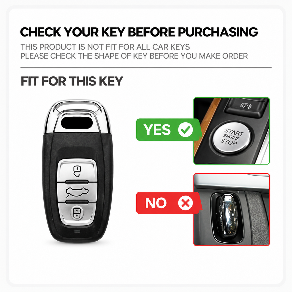 Quicksand Gold TPU Car Key Fob Cover for Audi A1, A3, A4, A5, A6, A7, A8, Q3, Q5, Q7, Q8, RS3, S4, S5, S7 & TT – 8P, B8, B9, C7, C8, D5, 4M