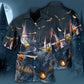 Fantasy Flying Ball Game Hawaiian Shirt For Summer Vacation, Beach Travel, And Casual Wear