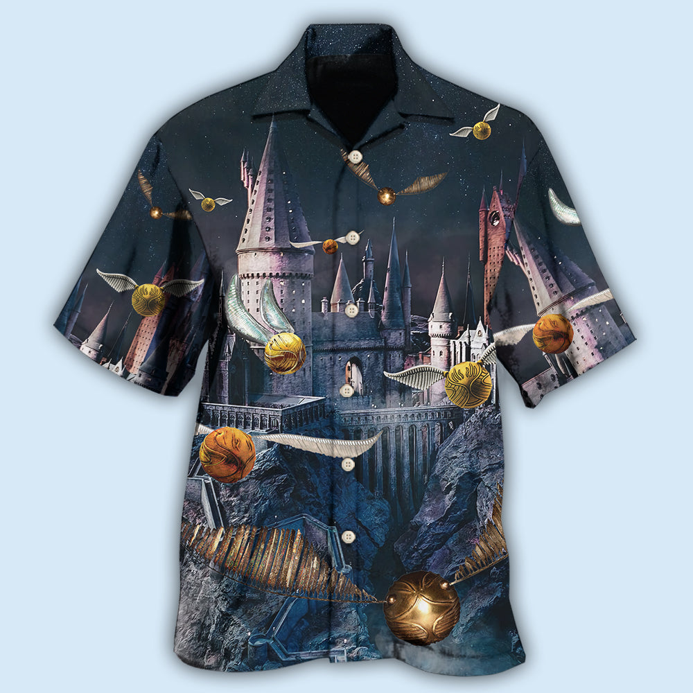 Fantasy Broom Sport Hawaiian Shirt With All Over Print For Vacation Parties Beach Outings And Relaxed Daily Wear
