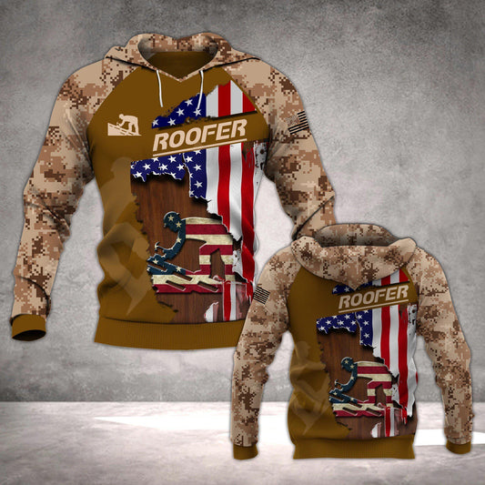 Roofer Man Hoodie For Relaxed Daily Wear Weekend Outings And Thoughtful Gifting