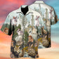 Creative Thoughtful Rabbit Theme Hawaiian Shirt For Island Vacations, Resort Wear, And Relaxed Seasonal Style