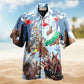 Brave Little Rabbits Hawaiian Shirt For Island Getaways Beach Parties And Comfortable Vacation Style