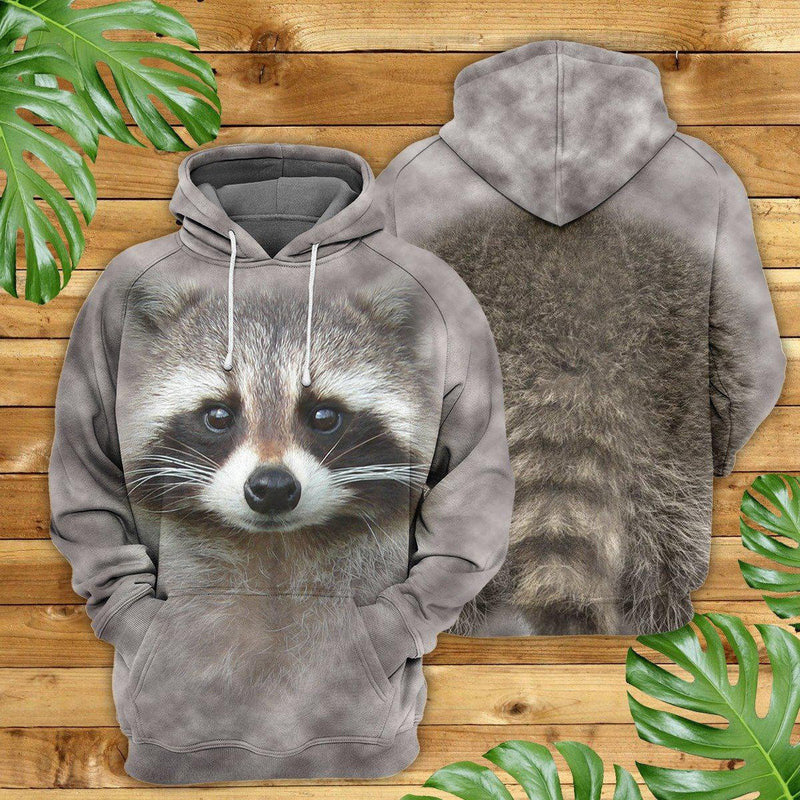 Raccoon Love Hoodie For Relaxed Daily Wear Weekend Outings And Thoughtful Gifting