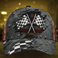 Racing Crack Pattern Motorsport Classic Cap For Beach Days Travel And Relaxed Everyday Outfits