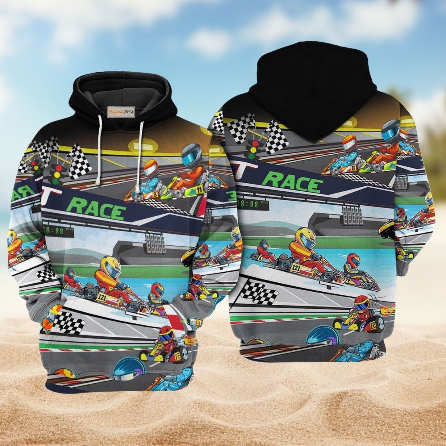 Racing Fast Speed Hoodie For Relaxed Daily Wear Weekend Outings And Thoughtful Gifting