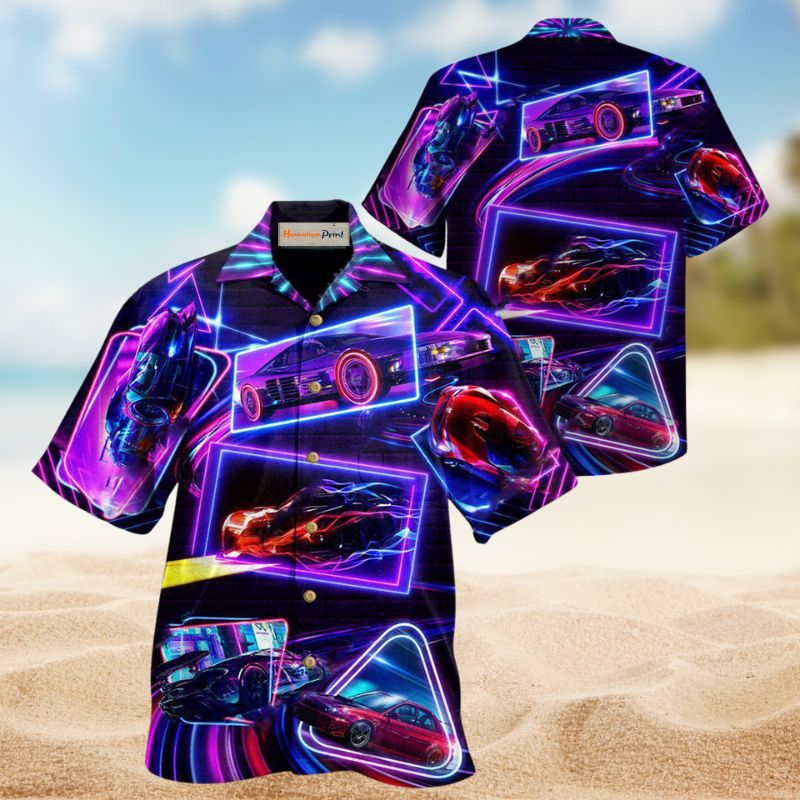 Racing Season Hawaiian Shirt For Motorsport Events, Beach Travel, And Thoughtful Gift Giving