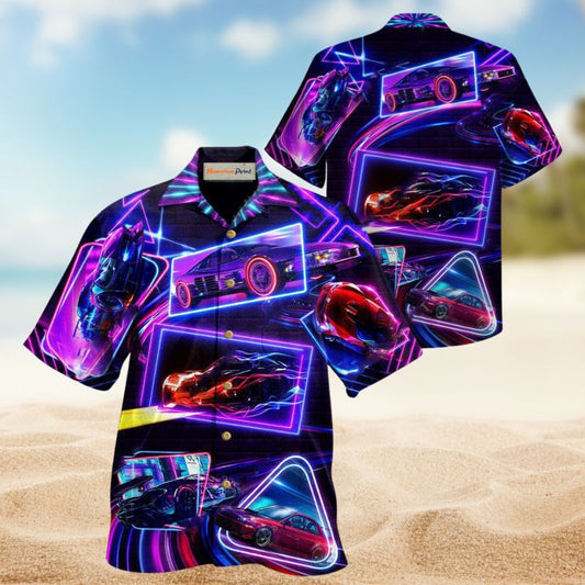 Racing Season Hawaiian Shirt For Motorsport Events, Beach Travel, And Thoughtful Gift Giving
