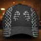 Racing Flag Motorsport Classic Cap For Casual Travel Parties And Comfortable Outdoor Wear