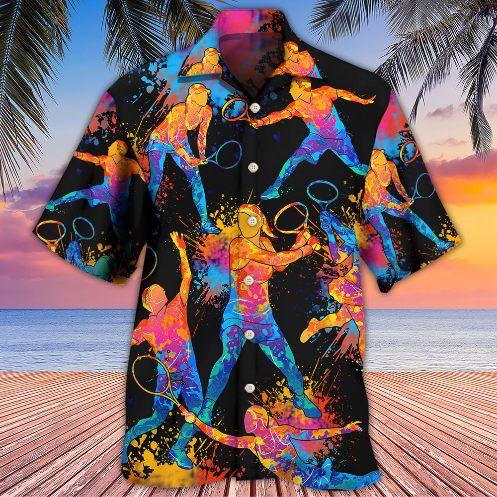 Racquetball Hawaiian Shirt For Poolside Relaxation And Sunny Getaways