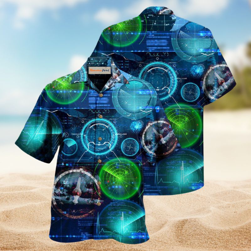 Radar Stay Under Hawaiian Shirt For Summer Vacation, Beach Travel, And Casual Wear