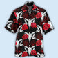 Creative Ram Skull Rose Hawaiian Shirt For Fantasy Fans, Resort Trips, And Imaginative Summer Style