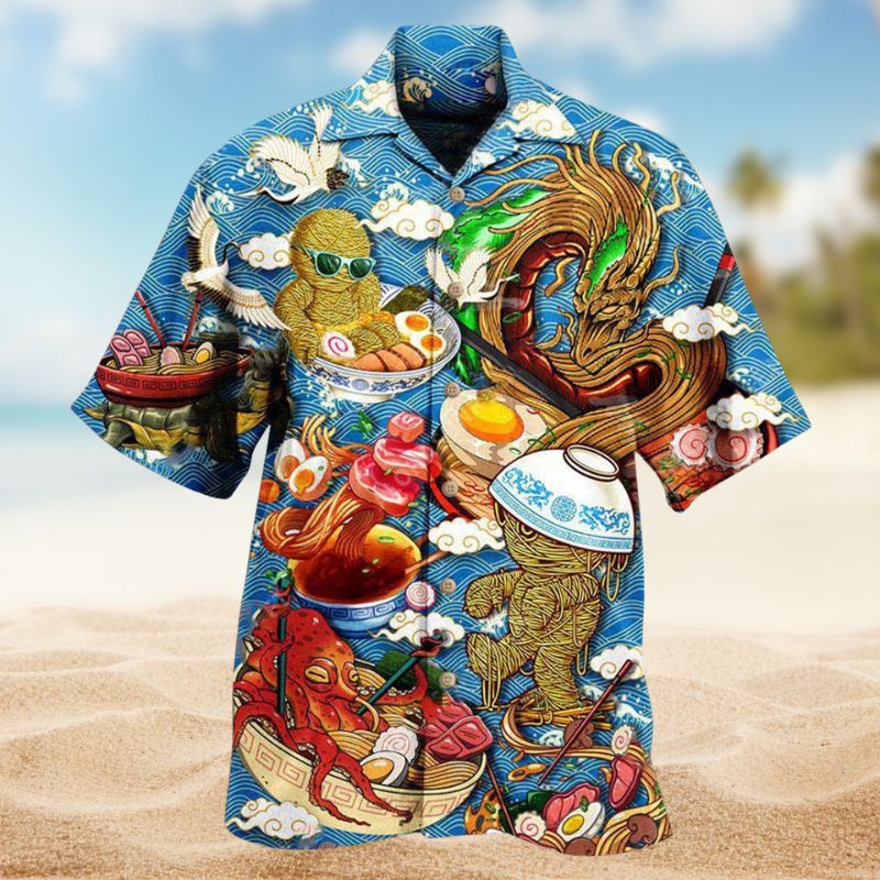 Ramen Fixes Hawaiian Shirt For Resort Trips, Coastal Parties, And Warm Weather Style