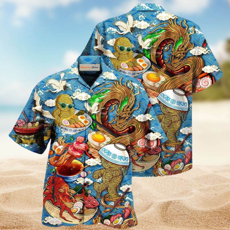 Ramen Fixes Hawaiian Shirt For Resort Trips, Coastal Parties, And Warm Weather Style