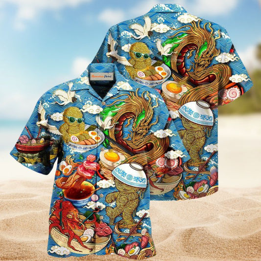 Ramen Fixes Hawaiian Shirt For Resort Trips, Coastal Parties, And Warm Weather Style