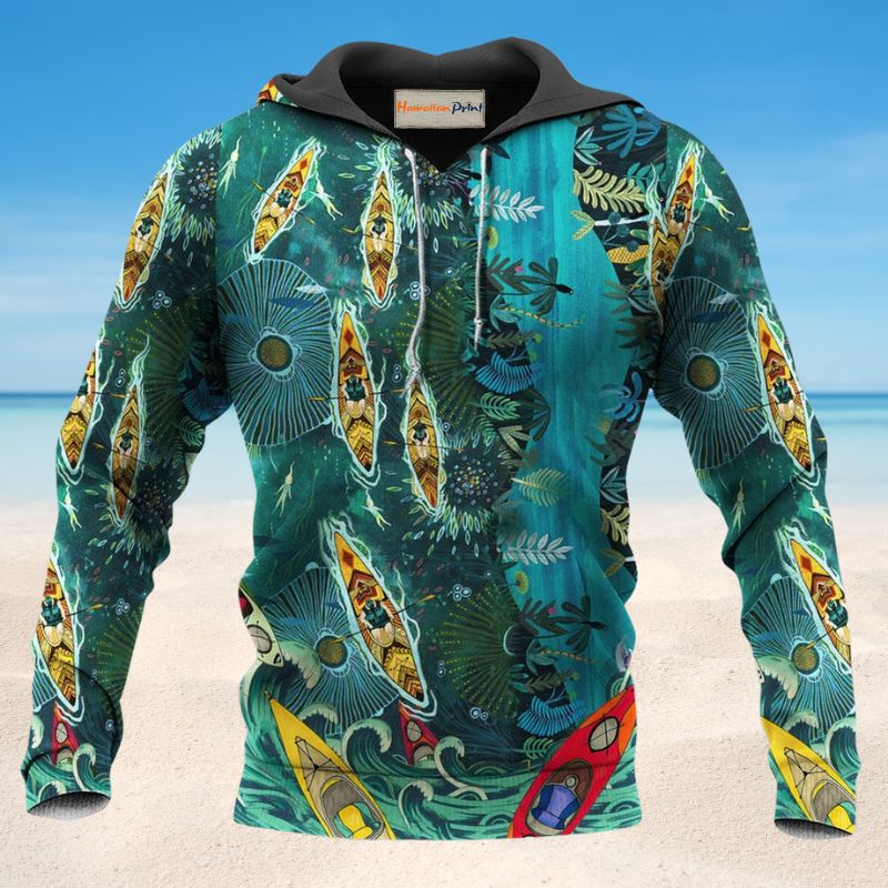 Rather Kayaking Hoodie For Weekend Adventures Casual Style And Relaxed Comfort
