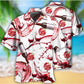 Red Wine Chill Tonight Hawaiian Shirt For Tropical Holidays, Outdoor Gatherings, And Everyday Comfort