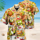 Relaxing Days Of Lazy Frog Hawaiian Shirt For Tropical Travel Outdoor Parties And Relaxed Casual Wear