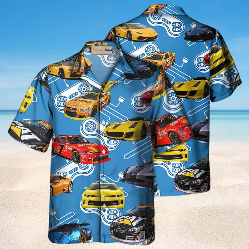 Road Racing Fast Hawaiian Shirt For Motorsport Events, Beach Travel, And Thoughtful Gift Giving
