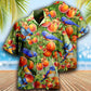Blue Robin Bird Hawaiian Shirt With Detailed Graphic For Island Trips Summer Gatherings And Comfortable Daily Wear