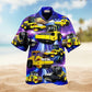 Funny Grill Food Hawaiian Shirt Fabric Pattern Detail For Warm Weather Events