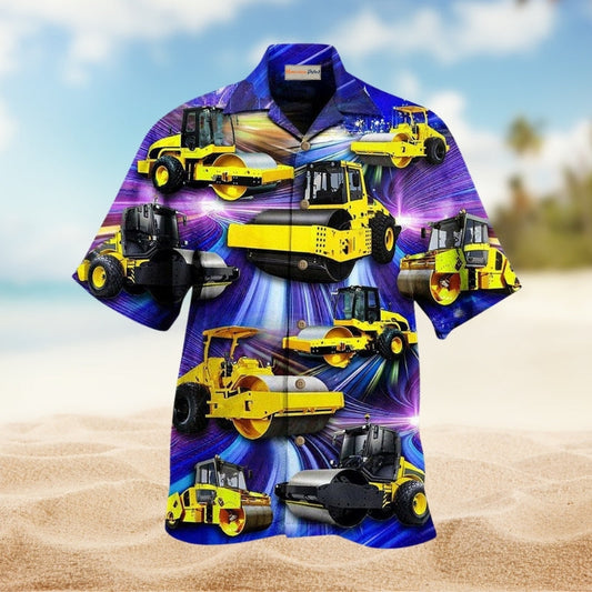 Funny Grill Food Hawaiian Shirt Fabric Pattern Detail For Warm Weather Events