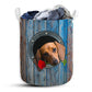 Romantic Dachshund Laundry Basket For Bathroom Bedroom Storage