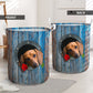Romantic Dachshund Laundry Basket For Room Home Organizer