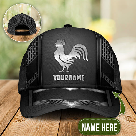 Rooster Black And White Style Personalized Classic Cap For Daily Comfort Outdoor Fun And Weekend Vacations