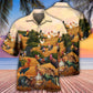 Autumn Chicken And Farm Life Hawaiian Shirt With Detailed Graphic For Tropical Escapes Resort Wear And Outdoor Celebrations