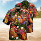 Rooster Rise Shine Hawaiian Shirt For Coastal Travel, Casual Events, And Comfortable Summer Wear