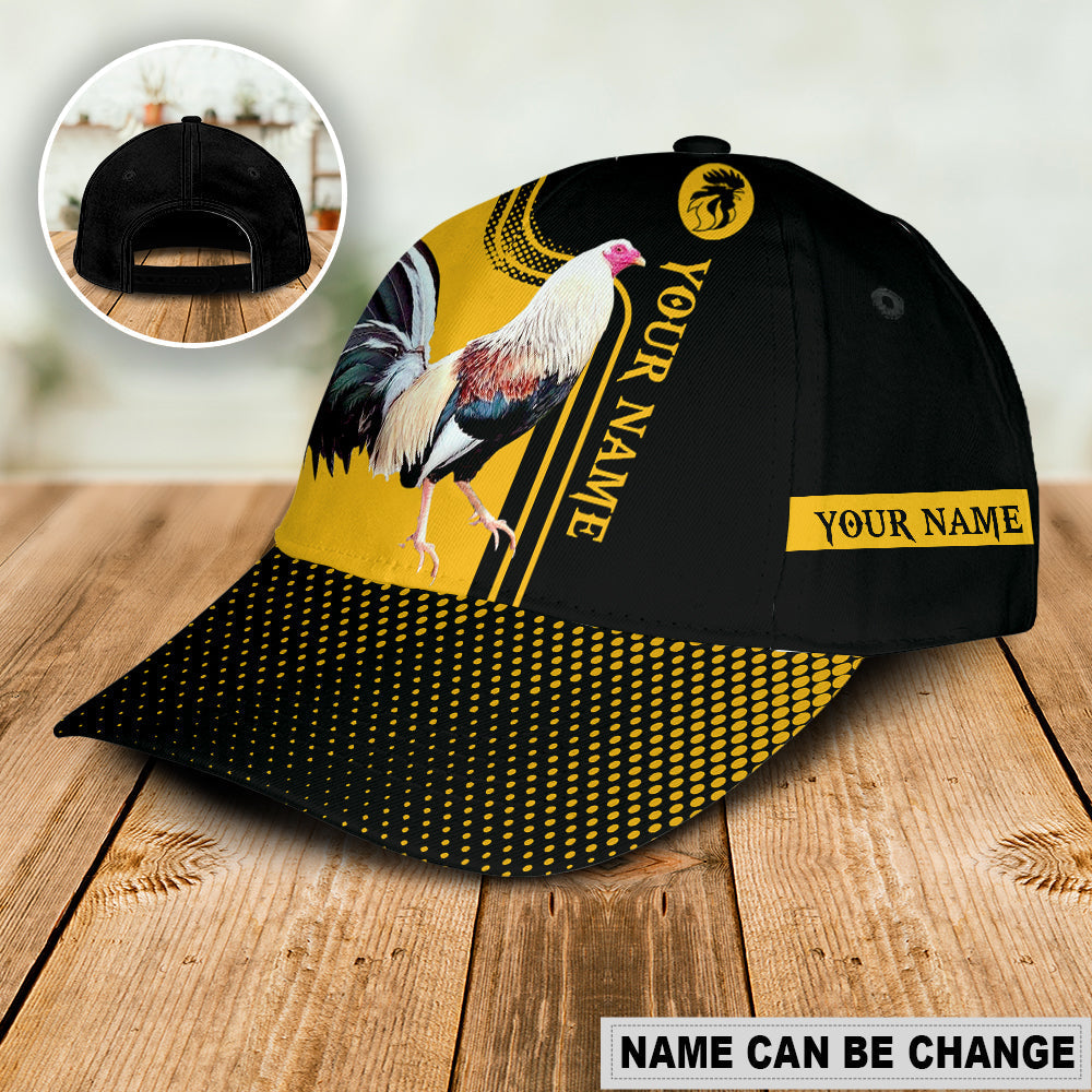 Rooster Yellow Lover Personalized Classic Cap For Comfortable Daily Wear Travel And Weekend Outings