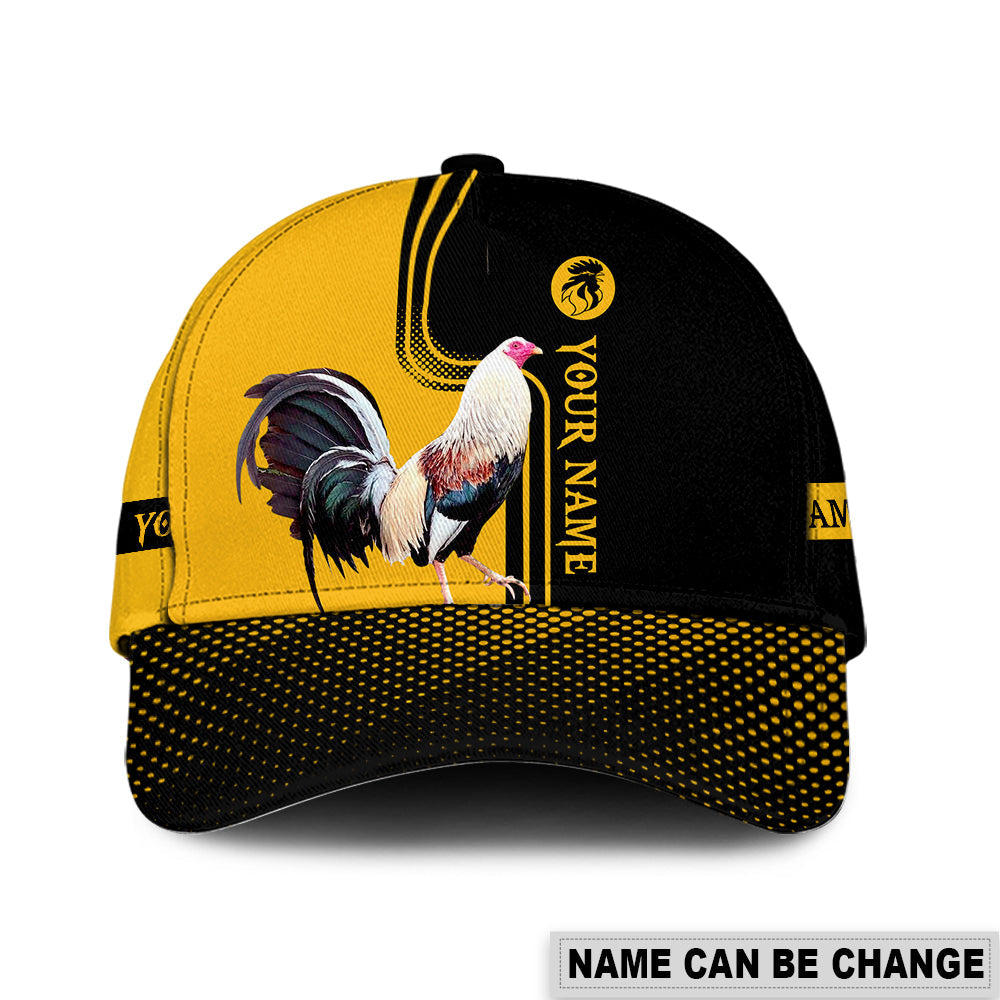 Rooster Yellow Lover Personalized Classic Cap For Comfortable Daily Wear Travel And Weekend Outings