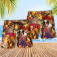 Roses Speak Of Love Quote Beach Shorts Pattern View For Resort Days And Outdoor Activities