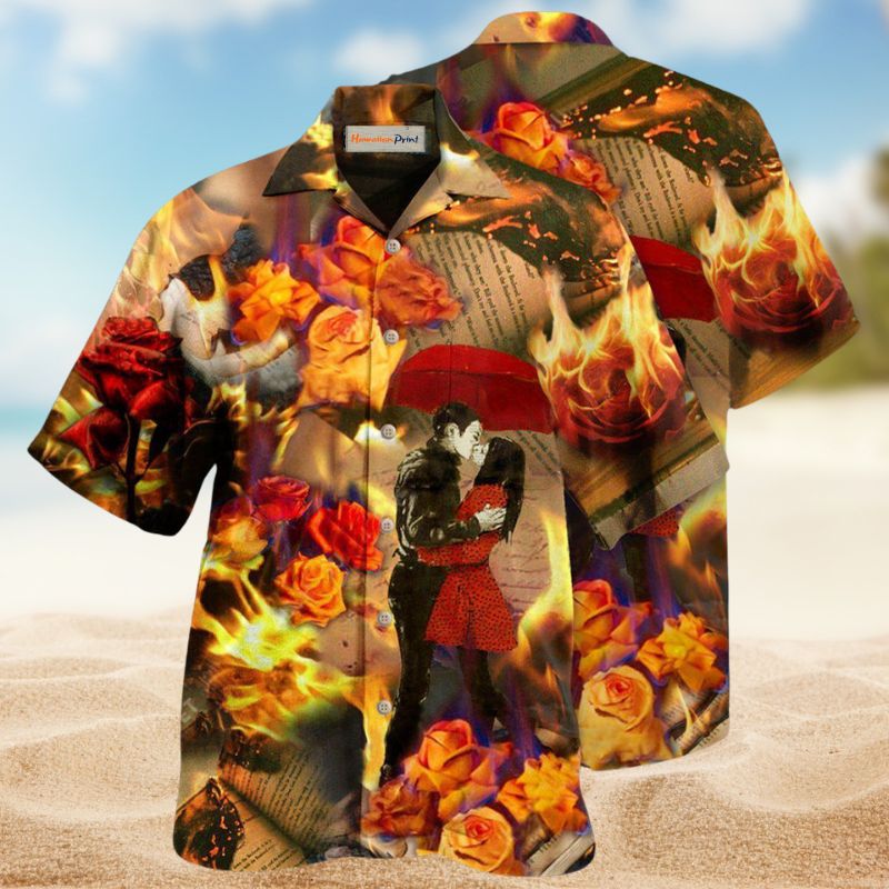 Roses Silent Hawaiian Shirt For Tropical Holidays, Outdoor Gatherings, And Everyday Comfort