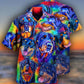 Rottweiler Hawaiian Shirt Design Detail For Beach Days And Holiday Travel