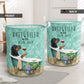 Rottweiler Dog And Bath Soap Laundry Basket For Room Home Organizer