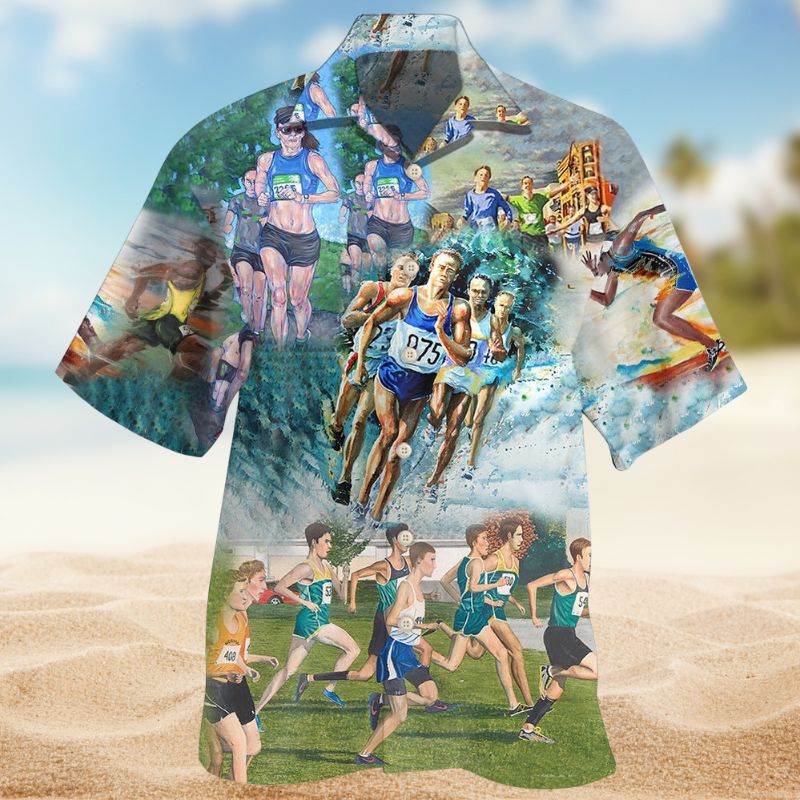 Run Earth Hawaiian Shirt For Tropical Holidays, Outdoor Gatherings, And Everyday Comfort
