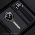 Black Warrior-Style TPU Car Key Fob Cover for Toyota Camry, RAV4, Corolla, 4Runner, Avalon, Venza & Yaris