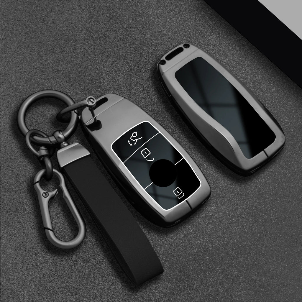 Car Key Fob Cover for Mercedes-Benz A, C, E, S & G-Class, CLA, GLE, GLB, GLS & AMG – W177, W205, W213, X167, W222