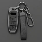 Car Key Fob Cover for Audi Q8, RS Q8, A6 C8, S6, RS6, A7, S7, RS7, A3 8Y, A8 D5, Q4, Q7 4M & e-tron GT