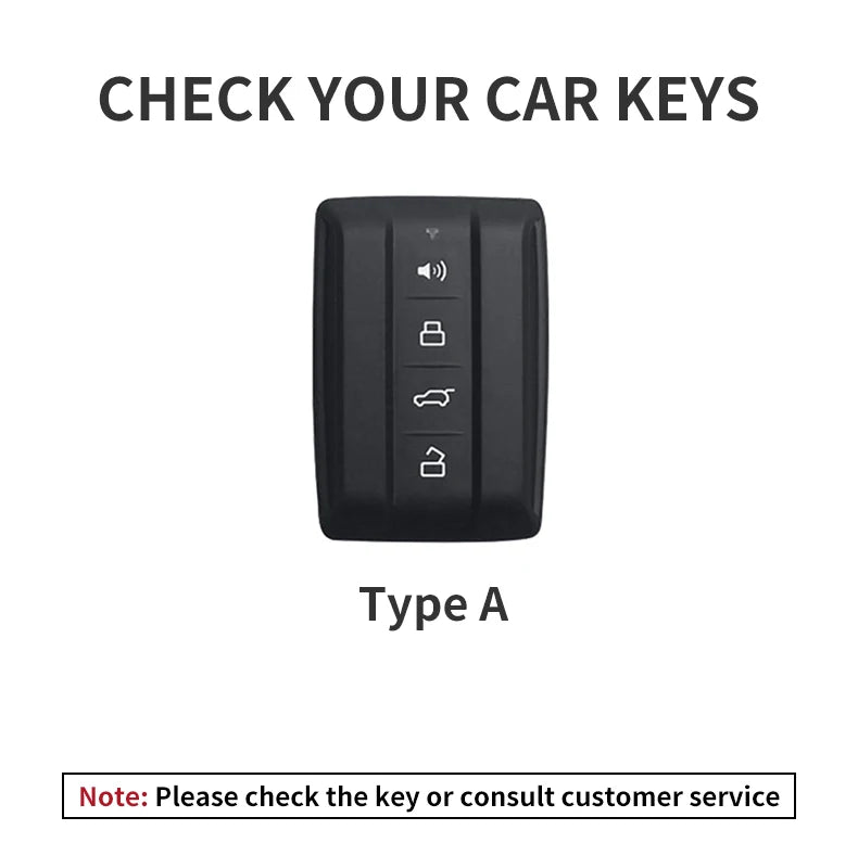 Leather Remote Key Fob Case Compatible with TANK 300, 500