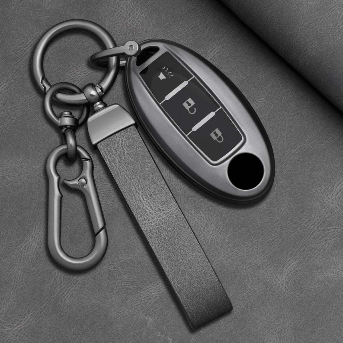 TPU Car Key Fob Cover for Nissan Qashqai, X-Trail, Juke, Kicks, Tiida, Pathfinder & Note; Infiniti – T32, T31, J10, J11