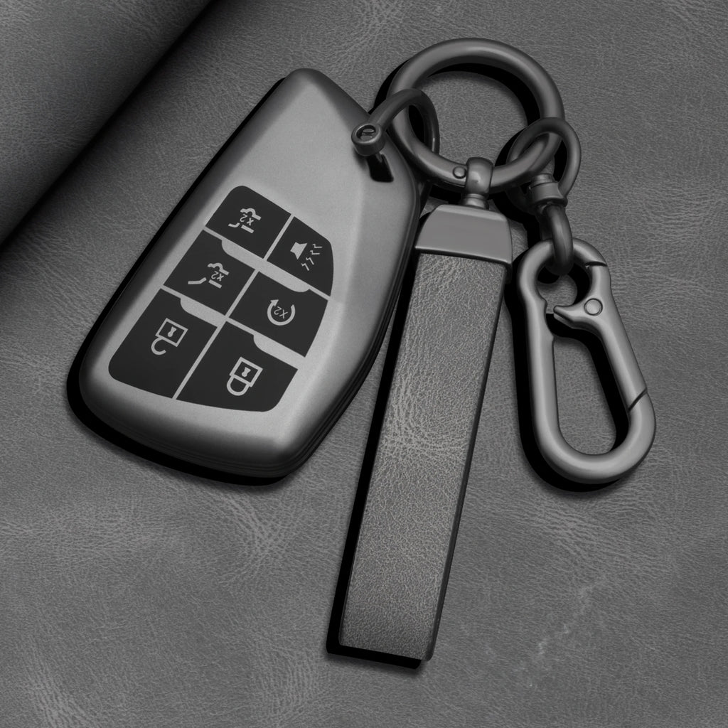 Car Key Fob Cover for Buick Envision, GMC Yukon XL & Denali, Chevrolet Suburban & Tahoe