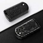 Flip Key Cover Compatible with Mazda 2 3 5 6 8 CX7 CX-7 CX5 CX-5 CX9 CX-9 MX5 MX-5 M6 RX8 RX-8 – 2/3/4 Buttons – Carbon Fiber Style