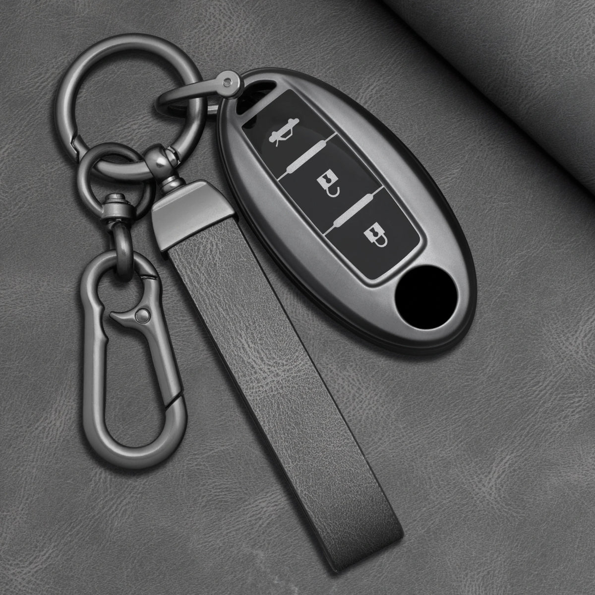 TPU Car Key Fob Cover for Nissan Qashqai, X-Trail, Juke, Kicks, Tiida, Pathfinder & Note; Infiniti – T32, T31, J10, J11