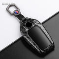 LED Display Key Cover Compatible with BMW G30 G12 G11 G32 G31 5 7 Series i8 I12 I15 G01 X3 X4 G02 G05 X5 G07 X7 – Carbon Fiber Style