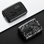 Car Key Cover Compatible with Toyota Aqua RAV4 Land Cruiser Camry Prado Corolla Prius – Carbon Fiber Style