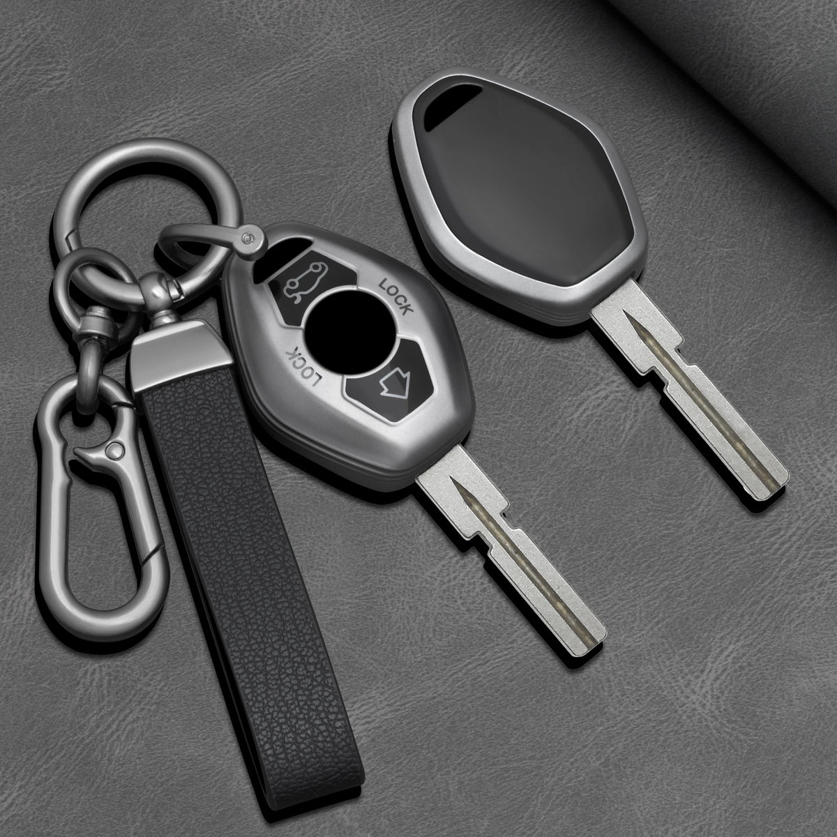 TPU Car Key Fob Cover for BMW 3, 5 & 7 Series, X5, X3, 330i, 325i, Z3, Z4 & M5 – E53, F83, E46, E39, E38, E60, E63, E61, E64, E85, E86