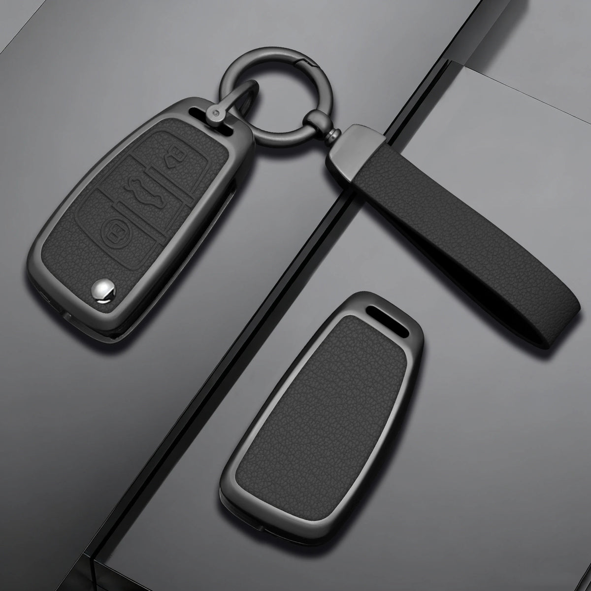 Zinc Alloy Car Key Fob Cover for Audi A1, A3, A4 & A6 – B7, C6, 4F, 8V, 8P