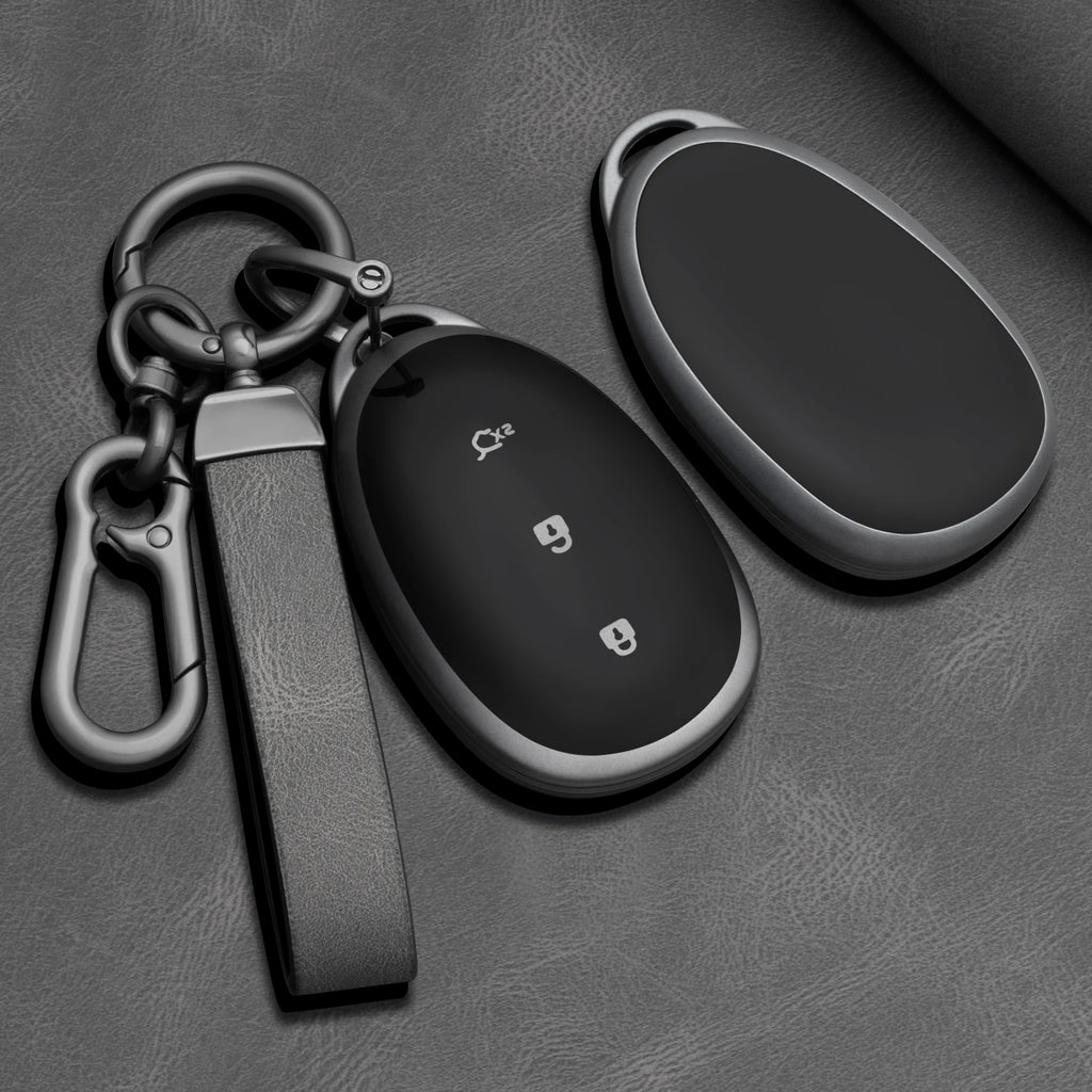 TPU Car Key Fob Cover for Changan Qiyuan NEVO A07, A05, Q07, Q05, A06 & E07 – Premium Gray